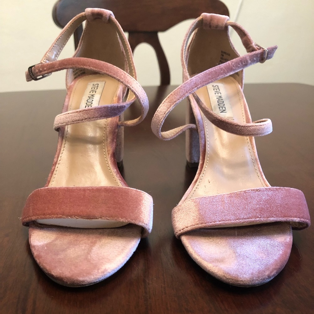 Velvet Steve Madden Heels